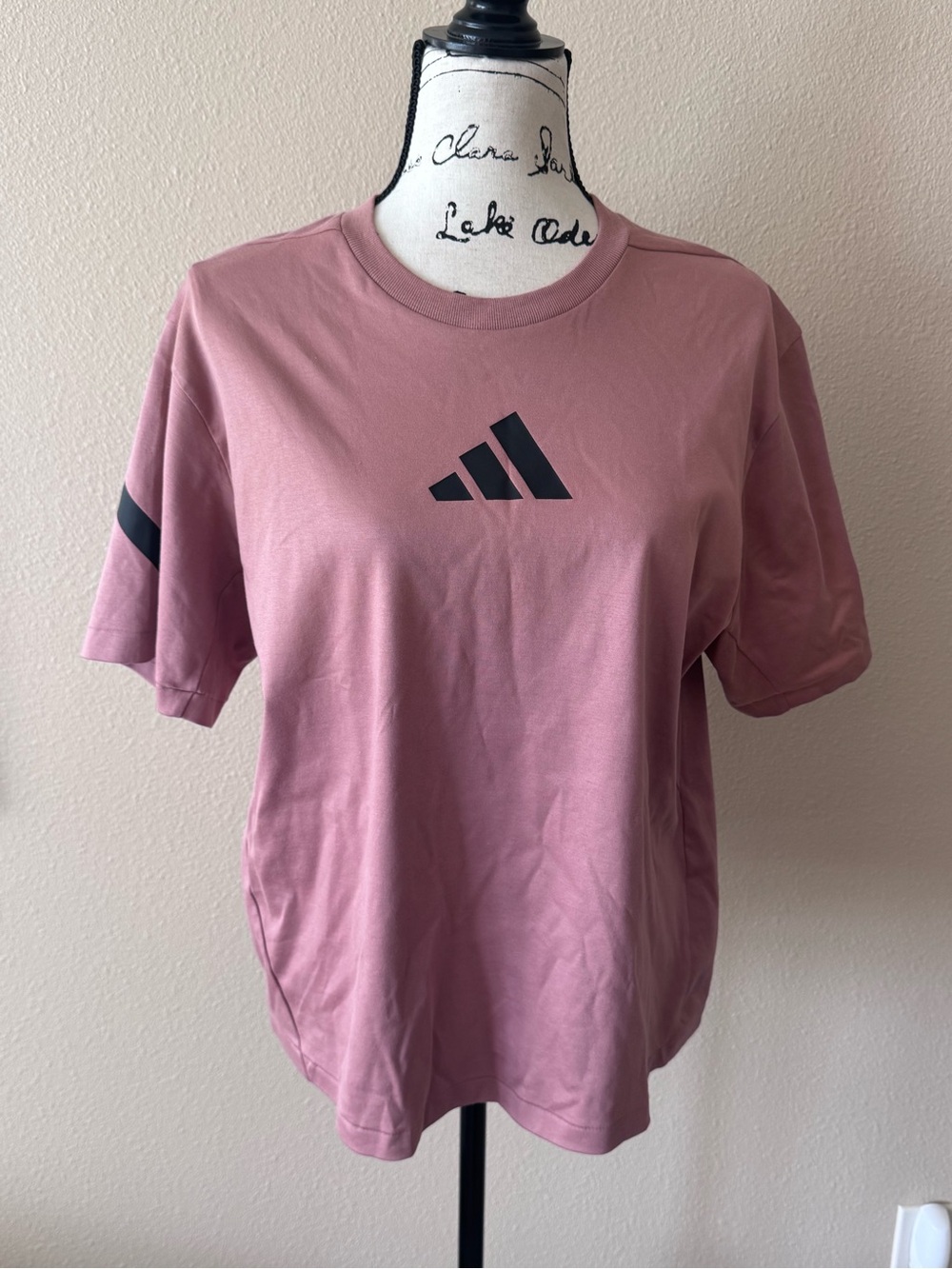 adidas women’s  Mauve Short Sleeve Tee